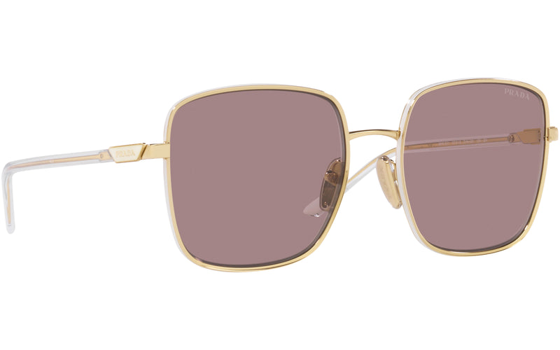 Prada Ladies Sunglasses White Square PR55YS-ZVN06I