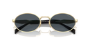 Prada Ladies Gold Sunglasses PR 65ZS ZVN09T Prada