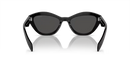 Prada Ladies Black Sunglasses PR A02S 16K08Z Prada