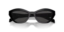 Prada Ladies Black Sunglasses PR A02S 16K08Z Prada