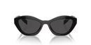 Prada Ladies Black Sunglasses PR A02S 16K08Z Prada