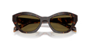 Prada Ladies Tortoise Sunglasses PR A02S 17N09Z