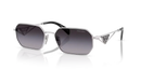 Prada Ladies Silver Sunglasses PR A51S 1BC90A Prada