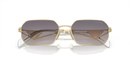 Prada Ladies Gold Sunglasses PR A51S ZVN30C Prada