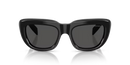 Prada Ladies Black Sunglasses PR D07S 16K08Z