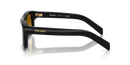 Prada Men's Black Sunglasses PR D11S 16K10X