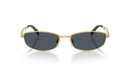 Prada Ladies Gold Sunglasses PR D51S 5AK70B
