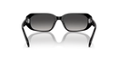 Ralph by Ralph Lauren Rectangle Sunglasses Black RA5311U 50018G