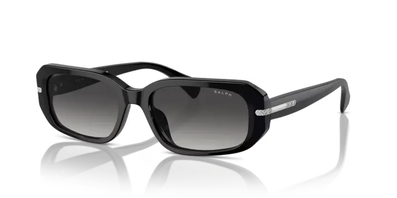Ralph by Ralph Lauren Rectangle Sunglasses Black RA5311U 50018G