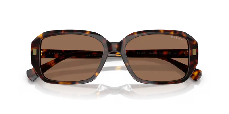 Ralph by Ralph Lauren Rectangle Sunglasses Havana RA5325U 500373