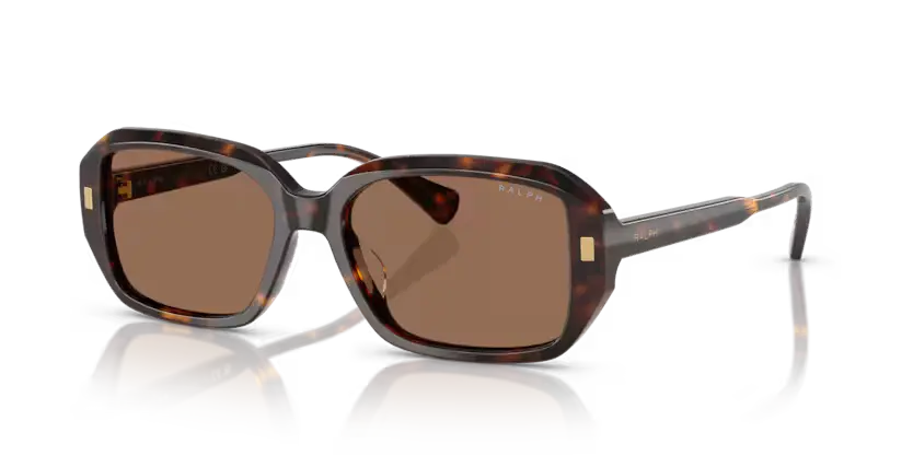 Ralph by Ralph Lauren Rectangle Sunglasses Havana RA5325U 500373