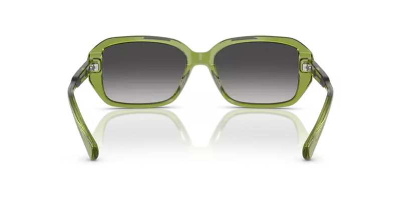 Ralph by Ralph Lauren Rectangle Sunglasses Transparent Green RA5325U 62228G