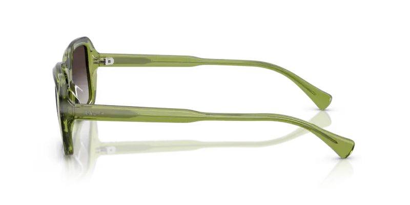 Ralph by Ralph Lauren Rectangle Sunglasses Transparent Green RA5325U 62228G
