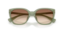 Ralph by Ralph Lauren Sunglasses Butterfly Shiny Green RA5330U 627813 Ralph by Ralph Lauren