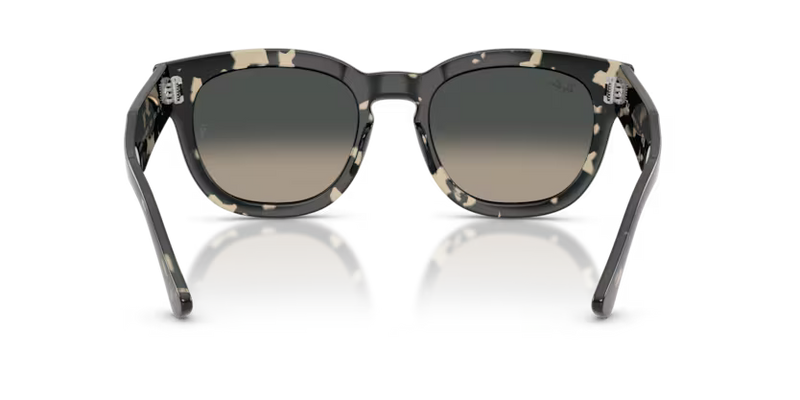 Ray-Ban Mega Hawkeye Sunglasses Grey Tortoise Frame RB0298S 133371