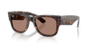 Ray-Ban Mega Wayfarer Sunglasses Havana Frame Light Violet Lens RB0840S 902/1A Ray-Ban