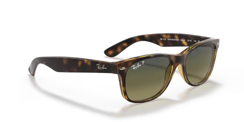 Ray-Ban New Wayfarer Sunglasses Matte Havana RB2132 894/76