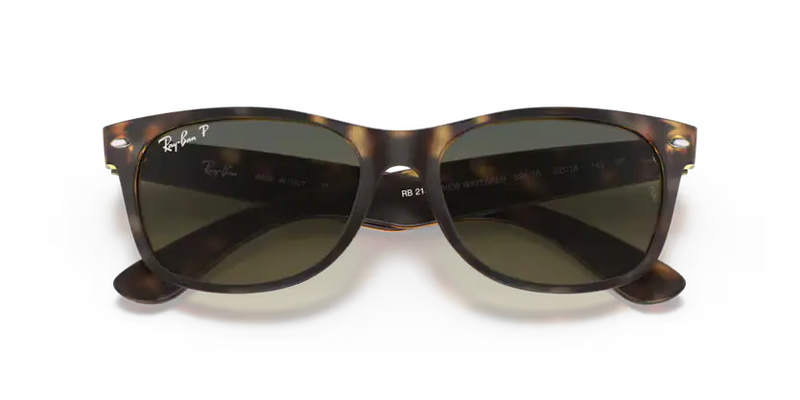 Ray-Ban New Wayfarer Sunglasses Matte Havana RB2132 894/76