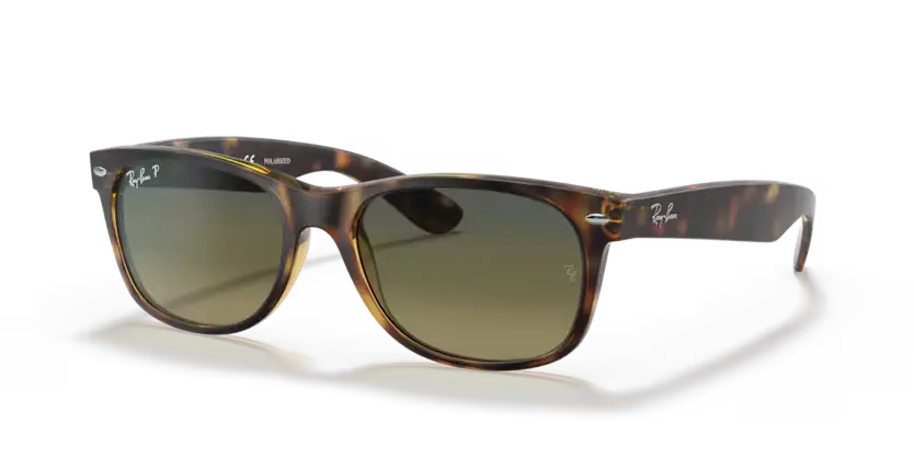 Ray-Ban New Wayfarer Sunglasses Matte Havana RB2132 894/76