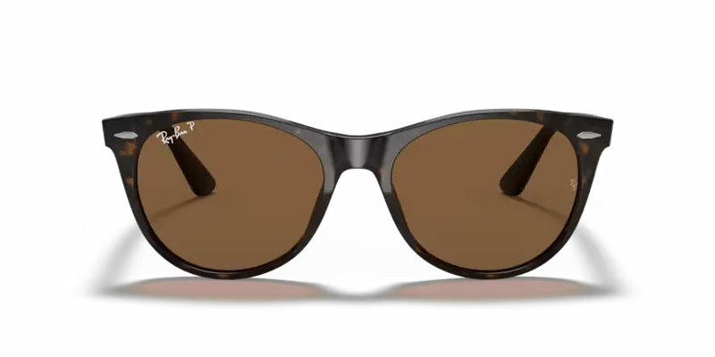 Ray-Ban Wayfarer II Sunglasses Tortoise Frame Brown Lens RB2185 902/57