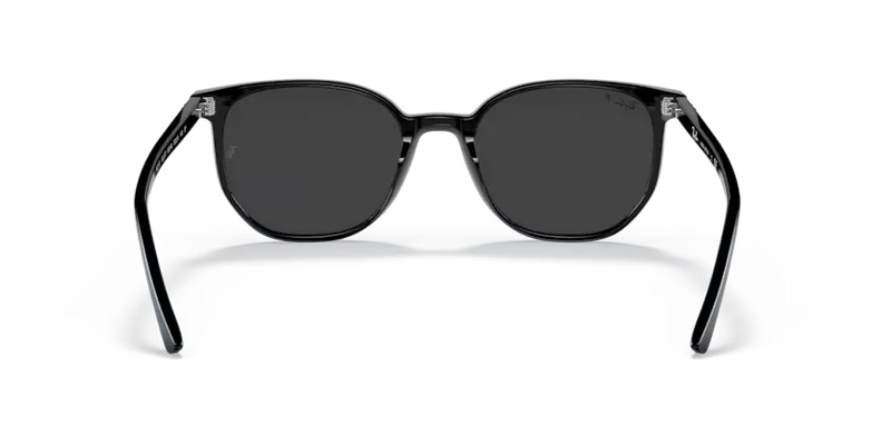 Ray-Ban New Elliot Sunglasses Black Frame Polar Black Lens RB2197 901/48