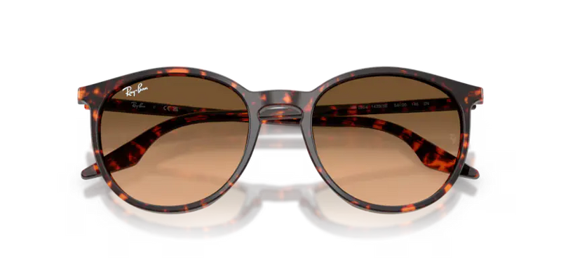 Ray-Ban Sunglasses Havana Frame Pink Gradient Lens RB2204 14293B