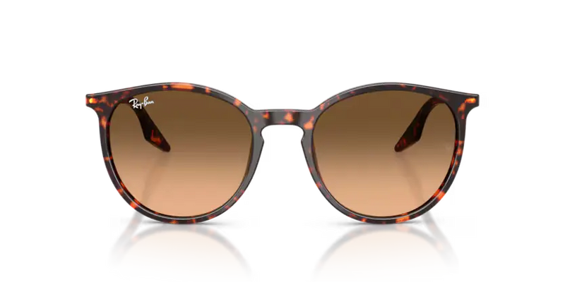 Ray-Ban Sunglasses Havana Frame Pink Gradient Lens RB2204 14293B