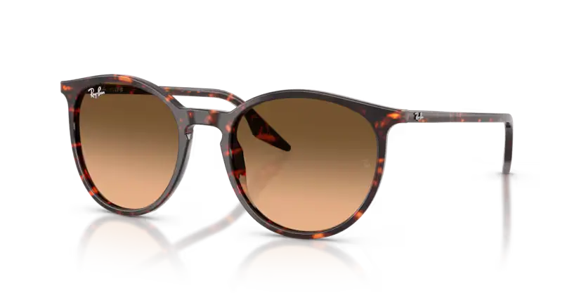 Ray-Ban Sunglasses Havana Frame Pink Gradient Lens RB2204 14293B