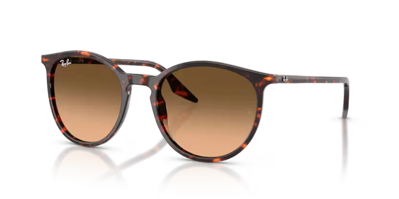 Ray-Ban Sunglasses Havana Frame Pink Gradient Lens RB2204 14293B