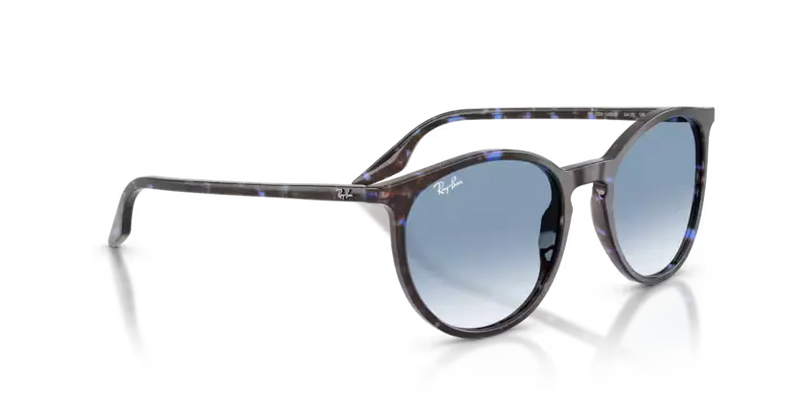Ray-Ban Sunglasses Havana Frame Blue Gradient Lens RB2204 14303F