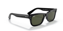 Ray-Ban Mr Burbank Sunglasses Black Frame Green Lens RB2283 901/31