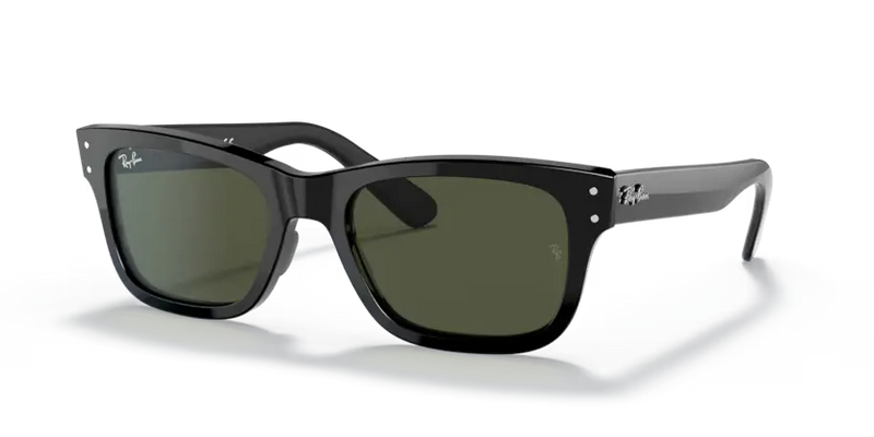 Ray-Ban Mr Burbank Sunglasses Black Frame Green Lens RB2283 901/31