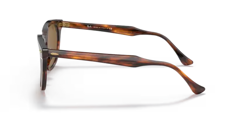Ray-Ban Hawkeye Sunglasses Square Striped Havana RB2298 954/33