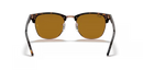 Ray-Ban Clubmaster Sunglasses Havana Frame Brown Lens RB3016 130933