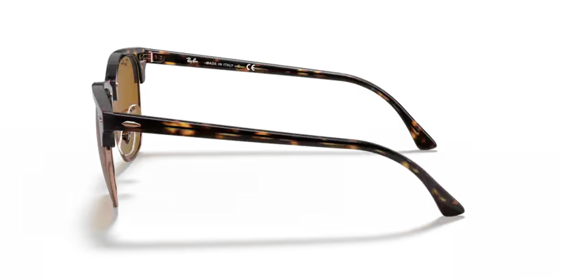 Ray-Ban Clubmaster Sunglasses Havana Frame Brown Lens RB3016 130933