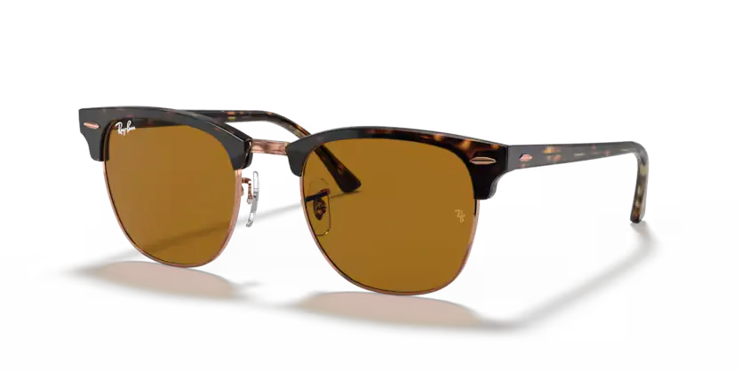 Ray-Ban Clubmaster Sunglasses Havana Frame Brown Lens RB3016 130933