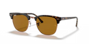 Ray-Ban Clubmaster Sunglasses Havana Frame Brown Lens RB3016 130933