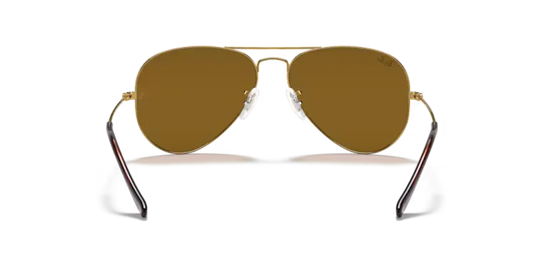 Ray-Ban Aviator Sunglasses Arista Frame Brown Lens RB3025 001/33