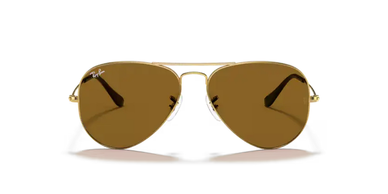 Ray-Ban Aviator Sunglasses Arista Frame Brown Lens RB3025 001/33