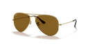 Ray-Ban Aviator Sunglasses Arista Frame Brown Lens RB3025 001/33