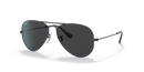 Ray-Ban Aviator Sunglasses Black Frame Black Lens RB3025 002/48