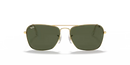 Ray-Ban Caravan Sunglasses Arista with Green Lens RB3136 001