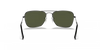Ray-Ban Caravan Sunglasses Gunmetal with Green Lens RB3136 004 Ray-Ban