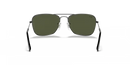 Ray-Ban Caravan Sunglasses Gunmetal with Green Lens RB3136 004