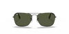 Ray-Ban Caravan Sunglasses Gunmetal with Green Lens RB3136 004 Ray-Ban