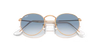 Ray-Ban Metal Sunglasses Rose Gold Blue RB3447 92023F Ray-Ban