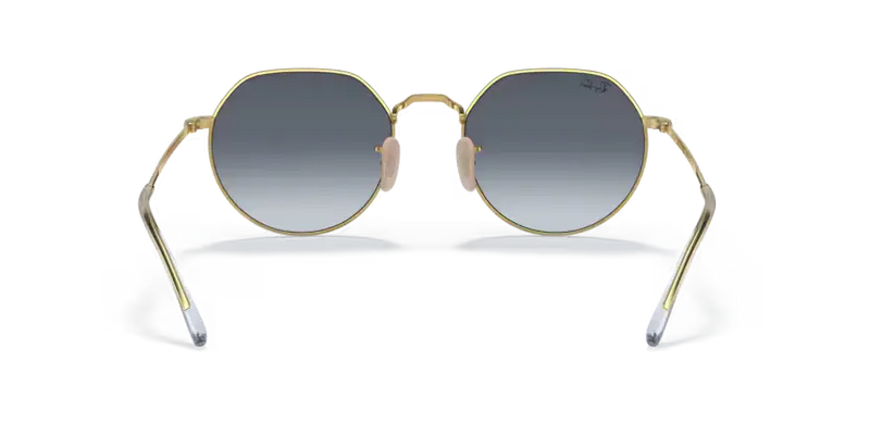 Ray-Ban Jack Sunglasses Arista Frame Blue Gradient Lens RB3565 001/86