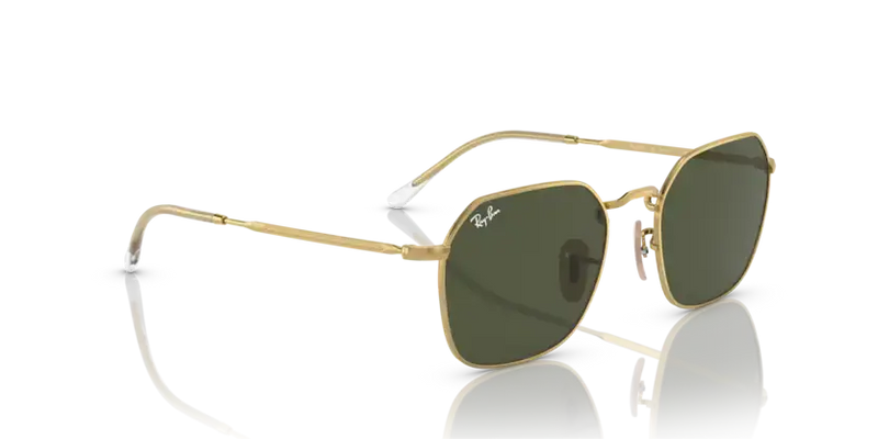 Ray-Ban Jim Sunglasses Arista Frame Green Lens RB3694 001/31