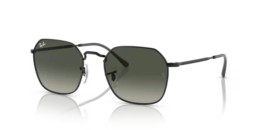 Ray-Ban Jim Sunglasses Black Frame Grey Lens RB3694 002/71