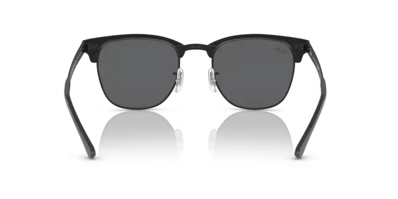 Ray-Ban Clubmaster Metal Sunglasses Grey Frame RB3716 9256B1